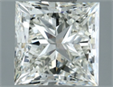 Natural Diamond 1.20 Carats, Princess with  Cut, H Color, VVS1 Clarity and Certified by IGI