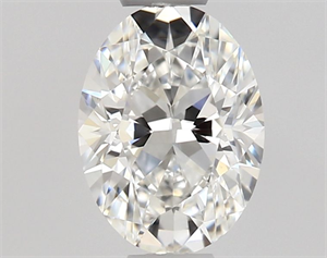 Picture of Natural Diamond 0.51 Carats, Oval with  Cut, E Color, VS1 Clarity and Certified by GIA