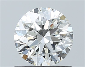 Picture of Natural Diamond 0.70 Carats, Round with Excellent Cut, I Color, VS1 Clarity and Certified by GIA
