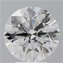 Del inventario de diamantes de laboratorio, 4.02 quilates, Redondo , Color E, claridad VVS2 y certificado IGI