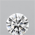 Lab Grown Diamond 1.27 Carats, Round with Ideal Cut, D Color, VVS2 Clarity and Certified by IGI