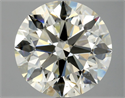 Natural Diamond 6.00 Carats, Round with Excellent Cut, J Color, SI1 Clarity and Certified by IGI