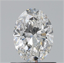 Diamante Natural 0.70 quilates, Ovalado , Color E, claridad VS1 y certificado GIA