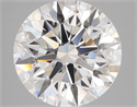 Lab Grown Diamond 3.56 Carats, Round with Ideal Cut, E Color, VVS2 Clarity and Certified by IGI