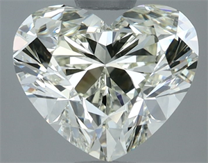 Picture of Natural Diamond 1.90 Carats, Heart with  Cut, J Color, VVS2 Clarity and Certified by IGI