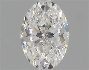 Foto Diamante Natural 0.80 quilates, Ovalado , Color F, claridad VS1 y certificado GIA de