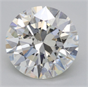 Diamante Natural 3.02 quilates, Redondo , Color I, claridad SI1 y certificado GIA