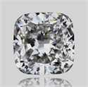 Natural Diamond 0.50 Carats, Cushion with  Cut, H Color, VS2 Clarity and Certified by GIA