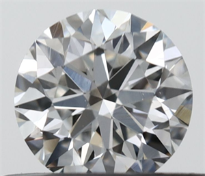 Foto Diamante Natural 0.40 quilates, Redondo , Color F, claridad VS2 y certificado IGI de