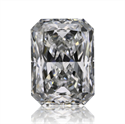 Natural Diamond 0.72 Carats, Radiant with  Cut, E Color, VS2 Clarity and Certified by GIA