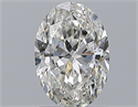 Diamante Natural 1.20 quilates, Ovalado , Color H, claridad VS2 y certificado GIA