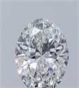 Natural Diamond 0.43 Carats, Oval with  Cut, E Color, VS1 Clarity and Certified by GIA