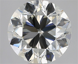 Foto Diamante Natural 2.01 quilates, Redondo , Color J, claridad SI1 y certificado GIA de