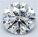 Diamante Natural 3.33 quilates, Redondo , Color F, claridad SI2 y certificado GIA