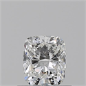 Natural Diamond 0.53 Carats, Cushion with  Cut, F Color, VVS1 Clarity and Certified by GIA