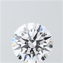 Lab Grown Diamond 1.51 Carats, Round with Ideal Cut, D Color, VVS2 Clarity and Certified by IGI