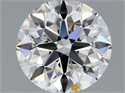 Natural Diamond 0.90 Carats, Round with Excellent Cut, E Color, VS1 Clarity and Certified by GIA