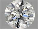Diamante Natural 0.60 quilates, Redondo , Color H, claridad SI1 y certificado GIA