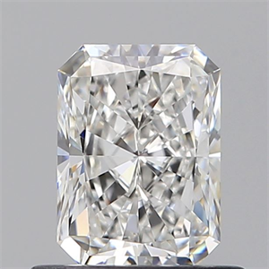 Picture of Natural Diamond 0.74 Carats, Radiant with  Cut, E Color, VVS2 Clarity and Certified by GIA
