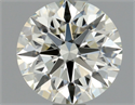 Natural Diamond 0.82 Carats, Round with Excellent Cut, K Color, VS1 Clarity and Certified by GIA