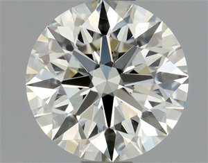 Picture of Natural Diamond 0.82 Carats, Round with Excellent Cut, K Color, VS1 Clarity and Certified by GIA