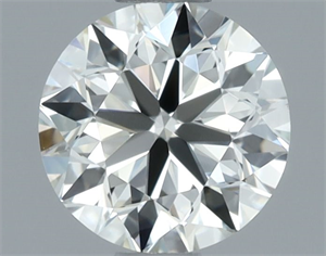 Picture of Natural Diamond 0.80 Carats, Round with Very Good Cut, I Color, VVS1 Clarity and Certified by IGI