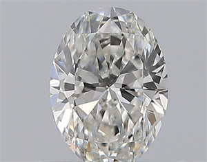 Picture of Natural Diamond 0.51 Carats, Oval with  Cut, G Color, SI1 Clarity and Certified by GIA