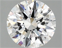 Del inventario de diamantes de laboratorio, 2.02 quilates, Redondo , Color E, claridad VVS2 y certificado IGI