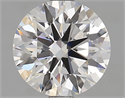 Lab Grown Diamond 2.02 Carats, Round with Excellent Cut, D Color, VVS1 Clarity and Certified by GIA