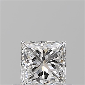 Foto Diamante Natural 0.50 quilates, Princesa , Color E, claridad VVS2 y certificado GIA de