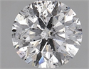Diamante Natural 1.57 quilates, Redondo , Color E, claridad SI2 y certificado HRD