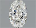 Natural Diamond 0.60 Carats, Oval with  Cut, G Color, VS1 Clarity and Certified by GIA