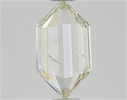 Picture of Natural Diamond 0.80 Carats, HEXAGONAL with  Cut, L Color, SI2 Clarity and Certified by IGI