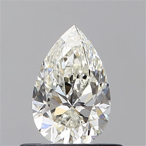 Foto Diamante Natural 0.53 quilates, De pera , Color J, claridad VS1 y certificado GIA de
