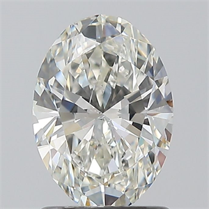 Foto Diamante Natural 1.20 quilates, Ovalado , Color H, claridad SI2 y certificado GIA de