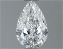 Natural Diamond 0.60 Carats, Pear with  Cut, G Color, VS1 Clarity and Certified by GIA