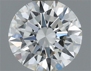 Foto Diamante Natural 0.50 quilates, Redondo , Color G, claridad VVS1 y certificado IGI de