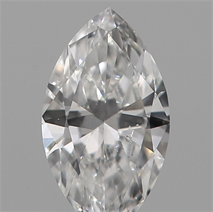 Picture of Natural Diamond 0.18 Carats, Marquise with  Cut, F Color, SI2 Clarity and Certified by GIA