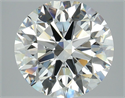 Natural Diamond 3.04 Carats, Round with Excellent Cut, J Color, VVS1 Clarity and Certified by GIA