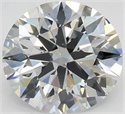 Del inventario de diamantes de laboratorio, 2.53 quilates, Redondo , Color E, claridad VS1 y certificado GIA