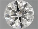 Natural Diamond 1.01 Carats, Round with Excellent Cut, F Color, SI2 Clarity and Certified by GIA