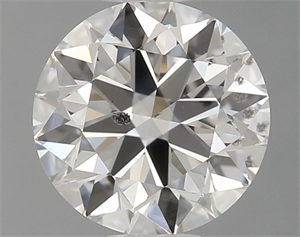 Picture of Natural Diamond 1.01 Carats, Round with Excellent Cut, F Color, SI2 Clarity and Certified by GIA