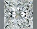 Natural Diamond 3.03 Carats, Princess with  Cut, J Color, VS1 Clarity and Certified by IGI