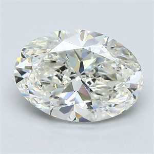 Picture of Natural Diamond 2.51 Carats, Oval with  Cut, I Color, VS2 Clarity and Certified by GIA