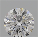 Natural Diamond 0.70 Carats, Round with Excellent Cut, E Color, SI1 Clarity and Certified by GIA