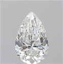 Diamante Natural 1.01 quilates, De pera , Color G, claridad VVS2 y certificado GIA