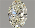 Natural Diamond 1.32 Carats, Oval with  Cut, K Color, VS1 Clarity and Certified by GIA
