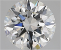 Lab Grown Diamond 1.50 Carats, Round with Excellent Cut, F Color, VVS2 Clarity and Certified by IGI