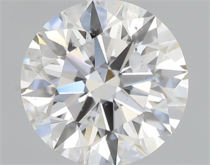 Foto Diamante Natural 0.70 quilates, Redondo , Color G, claridad SI1 y certificado GIA de