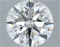Diamante Natural 3.00 quilates, Redondo , Color H, claridad SI2 y certificado IGI
